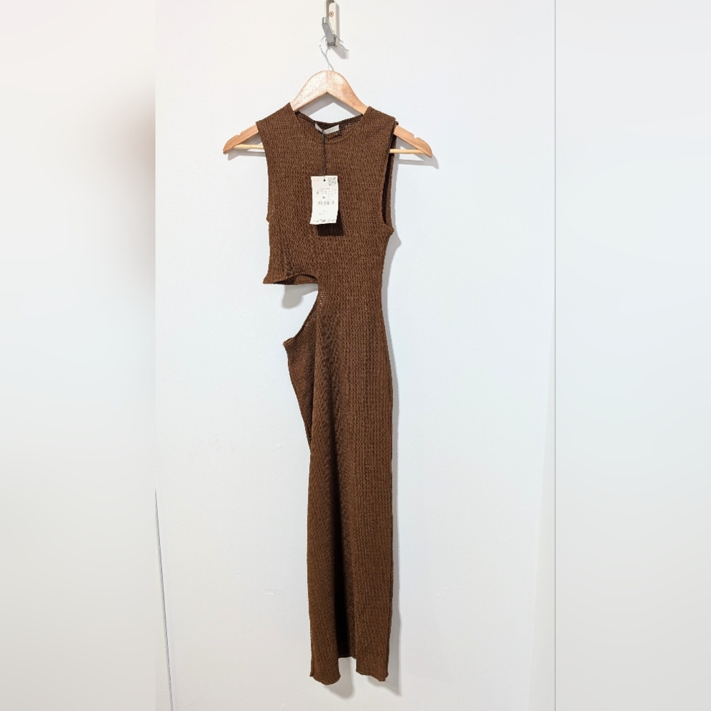 Zara Brown Dress